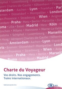 Chartre du Voyageur Vos droits. Nos engagements